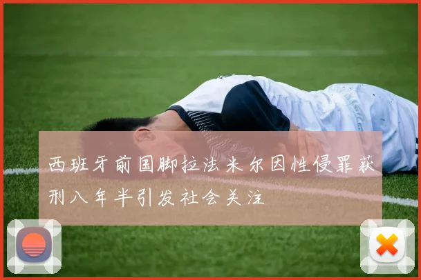 西班牙前国脚拉法米尔因性侵罪获刑八年半引发社会关注
